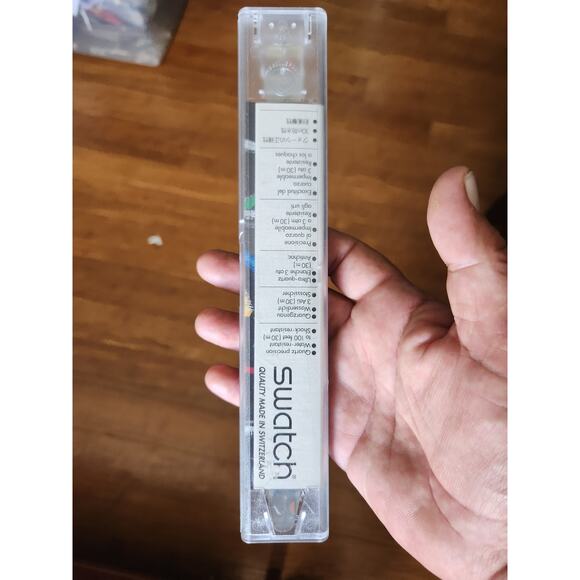 Vintage Swatch Artist Collection Watch "Flowers" GK207 Designed By Lindsay Kemp - Picture 5 of 5